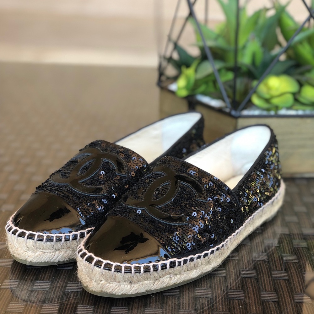 chanel espadrilles women’s size US 7